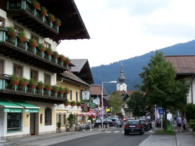 Altenmarktin kylä - Itävallan Alpit