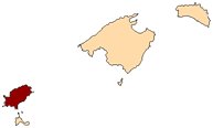 Espanja Baleaarit Ibizan saari