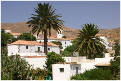 Espanja Kanariansaaret matkat Fuerteventura Betancurian historiallinen kaupunki