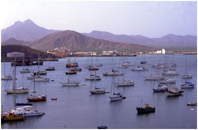 Kap Verde matka São Vicenten saari Mindelon satama