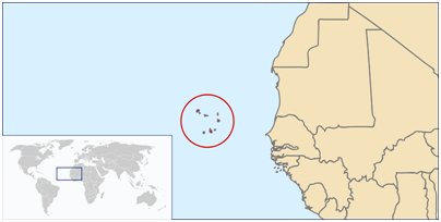 Kap Verde matka loma kuva saari sijainti kartta