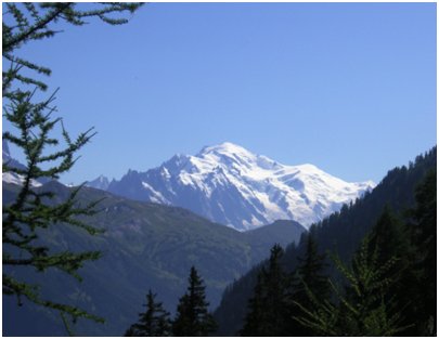 kuva Mont Blanc vuori Chamonix Ranskan Alpit