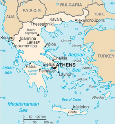 Rodos Kreikka sijainti kartta