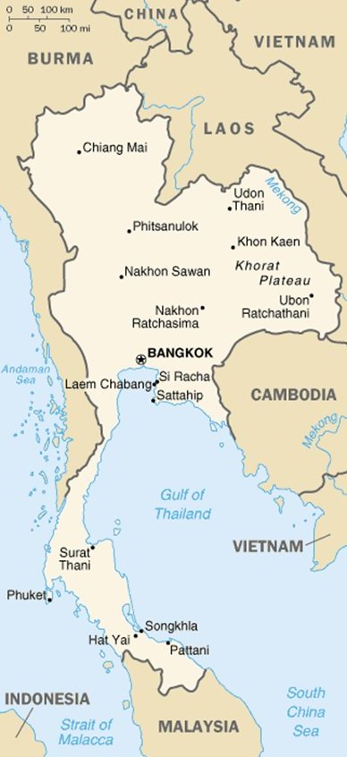 Phuket Thaimaa sijainti kartta kuva
